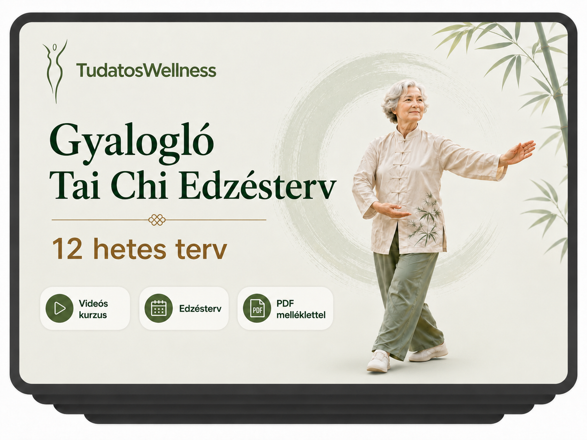 Tai Chi Sétáló Edzésterv - 12 hét
