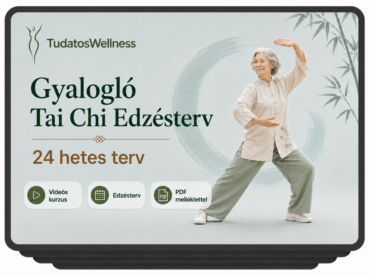 Tai Chi Sétáló Edzésterv - 24 hét